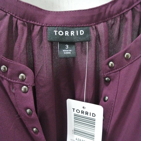 Torrid Georgette Embellished Tank - Picture 5 of 7